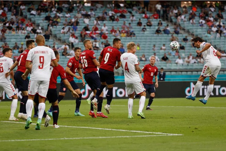 Thắng thuyết phục, Đan Mạch thẳng tiến bán kết EURO 2020 -0
