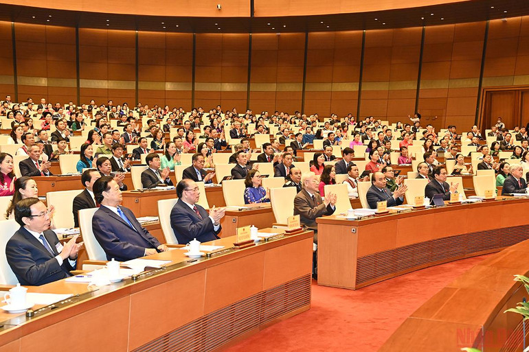 Lễ khai mạc Kỳ họp thứ 3 Quốc hội khoá XV -4