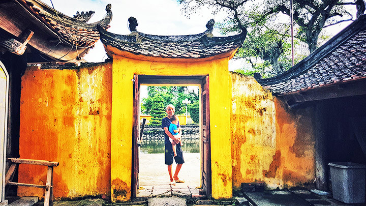 Kiến trúc độc đáo của chùa Keo Hành Thiện -0