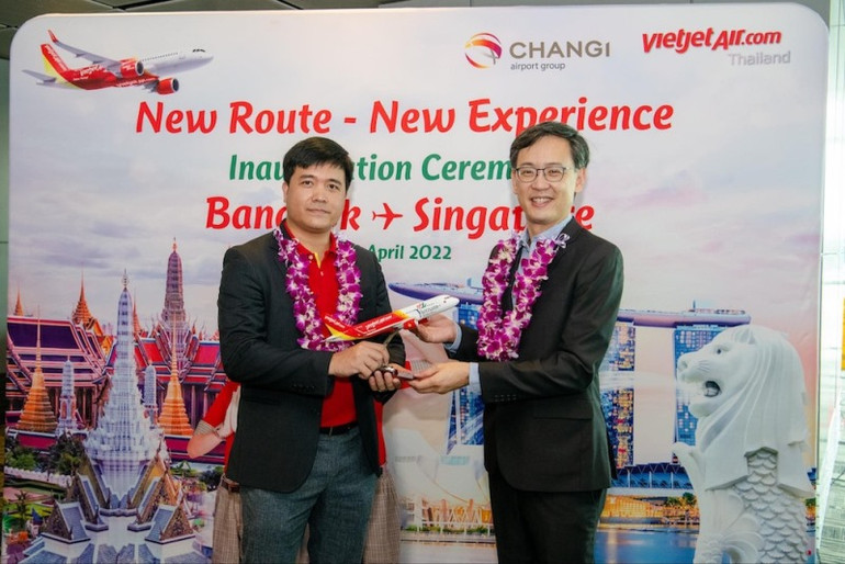 Vietjet Thái Lan khai trương đường bay Bangkok-Singapore -0