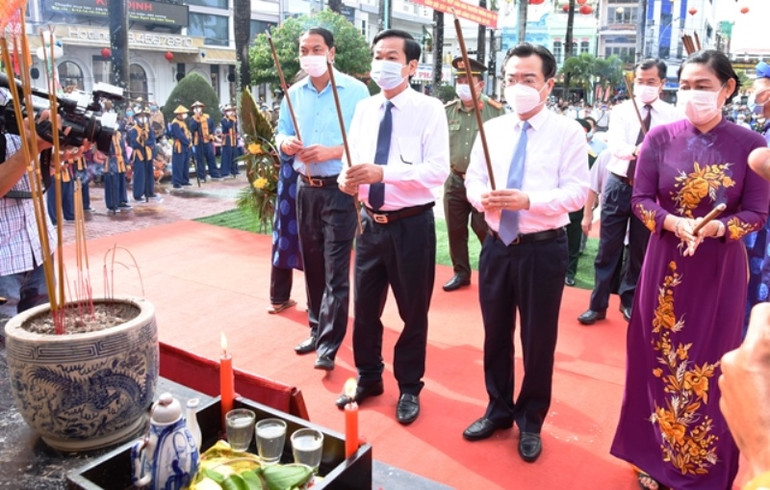 Lễ hội Anh hùng dân tộc Nguyễn Trung Trực ở Kiên Giang -0