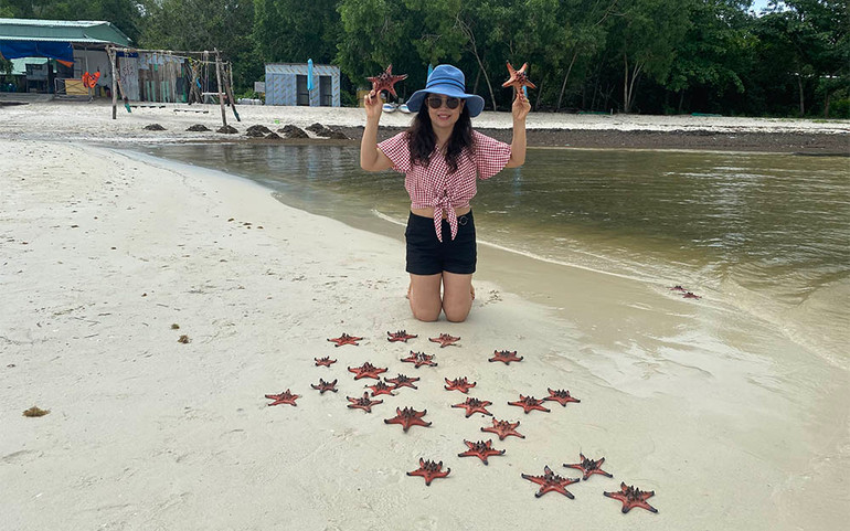 Mục sở thị “vương quốc sao biển” ở Phú Quốc ảnh 10