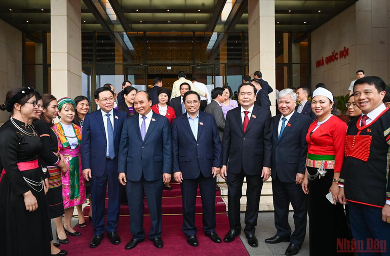 Gặp mặt đại biểu Quốc hội là người dân tộc thiểu số -0
