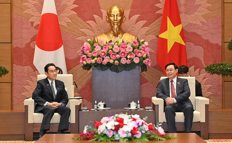 Tăng cường hợp tác, giao lưu nghị viện Việt Nam-Nhật Bản -0