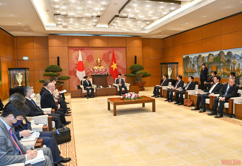 Tăng cường hợp tác, giao lưu nghị viện Việt Nam-Nhật Bản -0