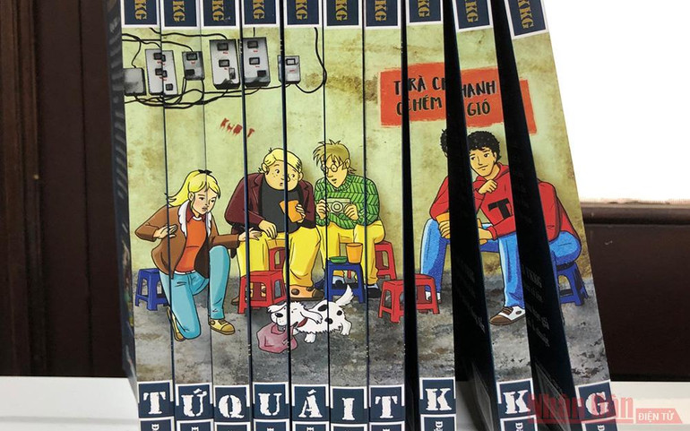 Tái bản “Tứ quái TKKG” – bộ sách gắn liền với tuổi thơ thế hệ 7x, 8x -0