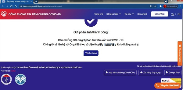 Tự cập nhật các mũi tiêm vaccine Covid-19 lên Cổng thông tin tiêm chủng quốc gia như thế nào? -0
