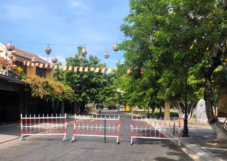 Áp dụng giãn cách toàn thành phố Hội An từ ngày 31/7 -0