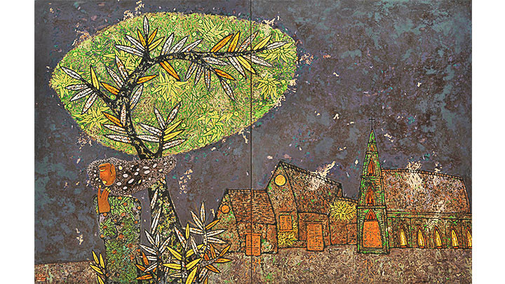 Đón năm mới bằng triển lãm sơn mài “Những ký ức thầm lặng” -0