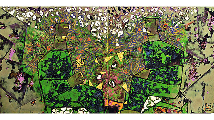 Đón năm mới bằng triển lãm sơn mài “Những ký ức thầm lặng” -0