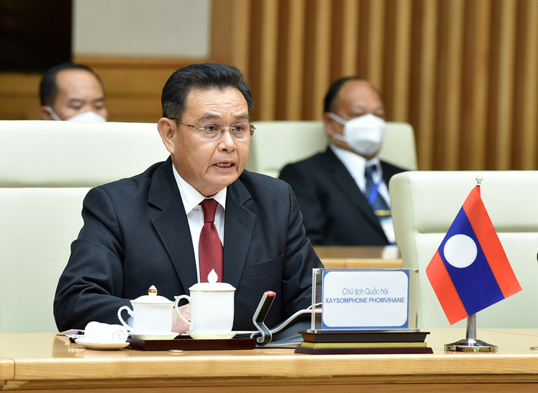 Việt Nam luôn đồng hành, sẵn sàng hỗ trợ, góp phần giúp Lào chiến thắng dịch Covid-19 -0