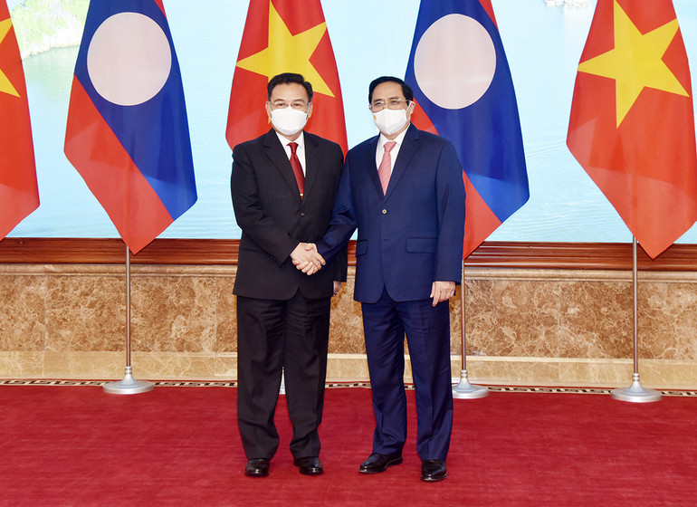 Việt Nam luôn đồng hành, sẵn sàng hỗ trợ, góp phần giúp Lào chiến thắng dịch Covid-19 -0