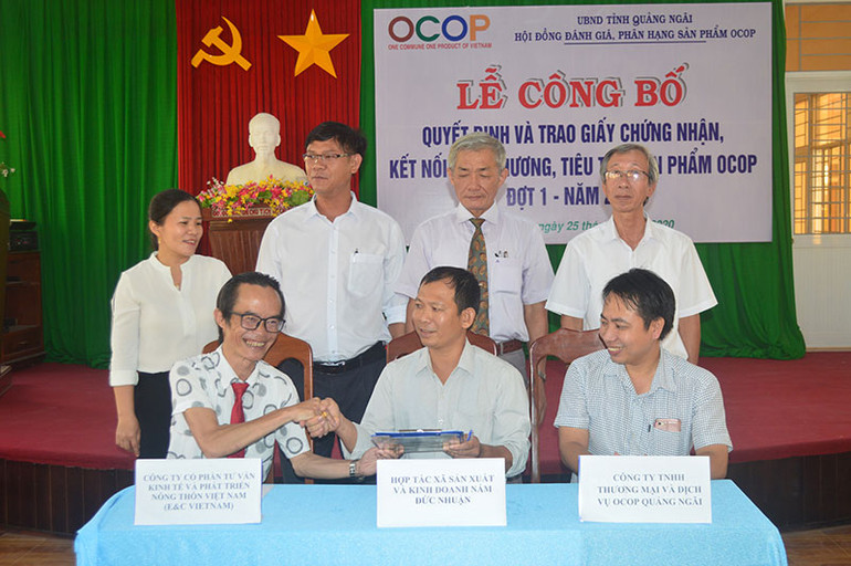 Quảng Ngãi công bố 11 sản phẩm OCOP đạt hạng ba, bốn sao -0