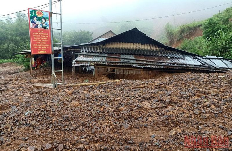 Mưa lũ tại Điện Biên làm thiệt hại gần 6,2 tỷ đồng -0