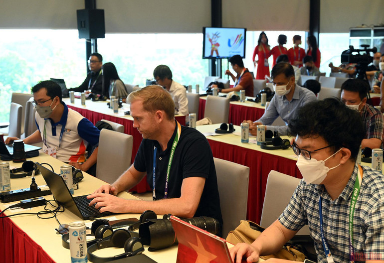 Khai trương Trung tâm báo chí SEA Games 31 -0