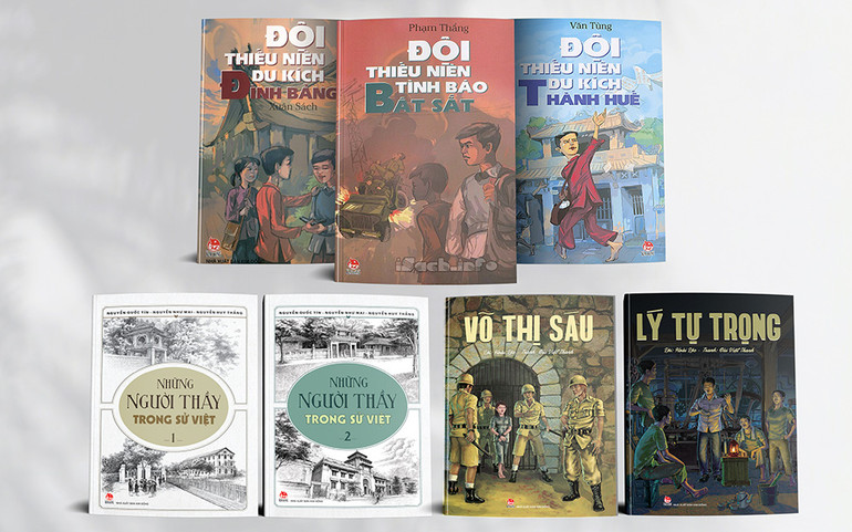 Giới thiệu bộ ấn phẩm sách lịch sử và giáo dục truyền thống cách mạng -0