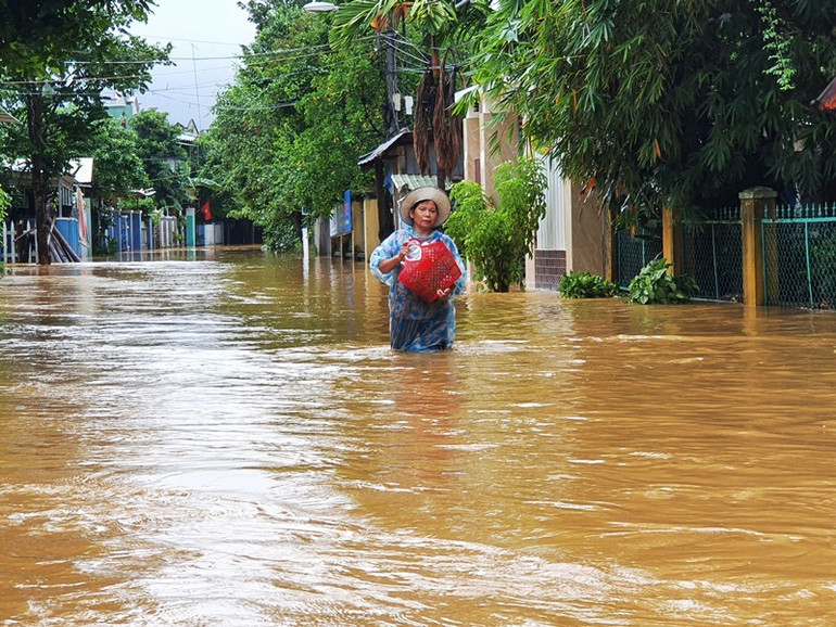 Đà Nẵng tiếp tục cho học sinh nghỉ học vì mưa lũ -0
