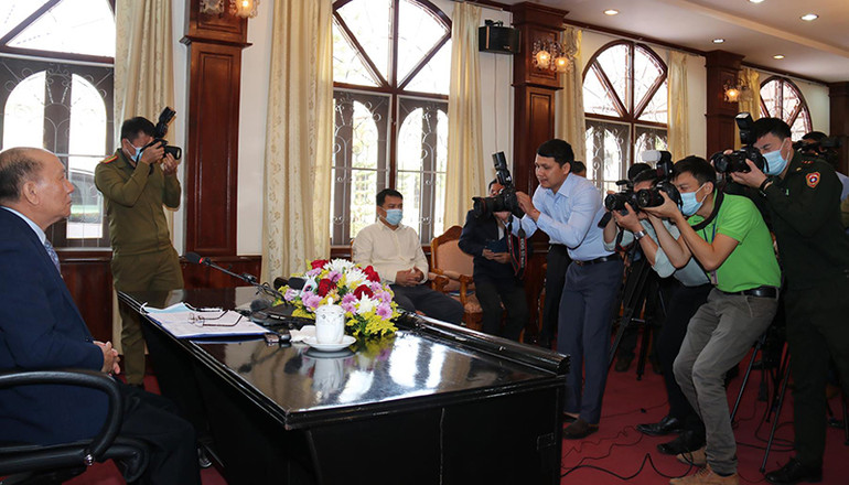 Lào công bố kết quả cuộc bầu cử Quốc hội khóa IX -0