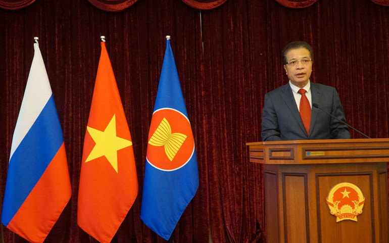 Hoạt động mừng 76 năm Quốc khánh Việt Nam tại LB Nga -0