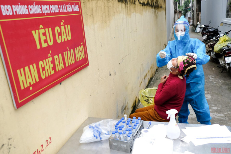 Hà Nội: Mê Linh thần tốc truy vết ổ dịch Tiến Thắng -0