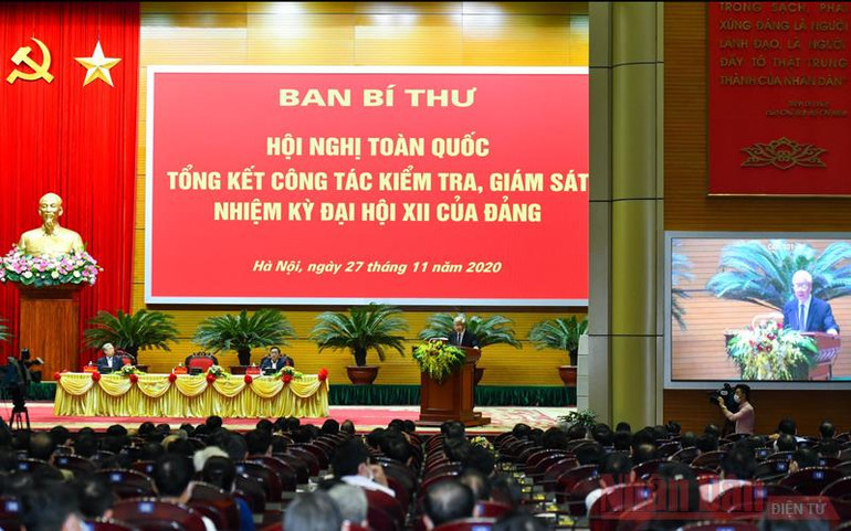 Quang cảnh hội nghị. Cán bộ kiểm tra phải là những “Bao công” trong thời đại mới -0