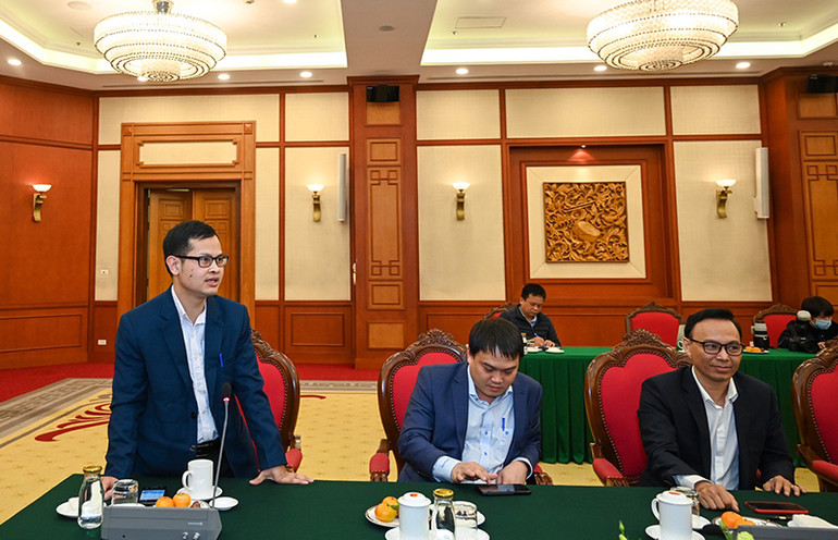 Đồng chí Trần Quốc Vượng gặp mặt 20 bác sĩ trẻ tiêu biểu -0