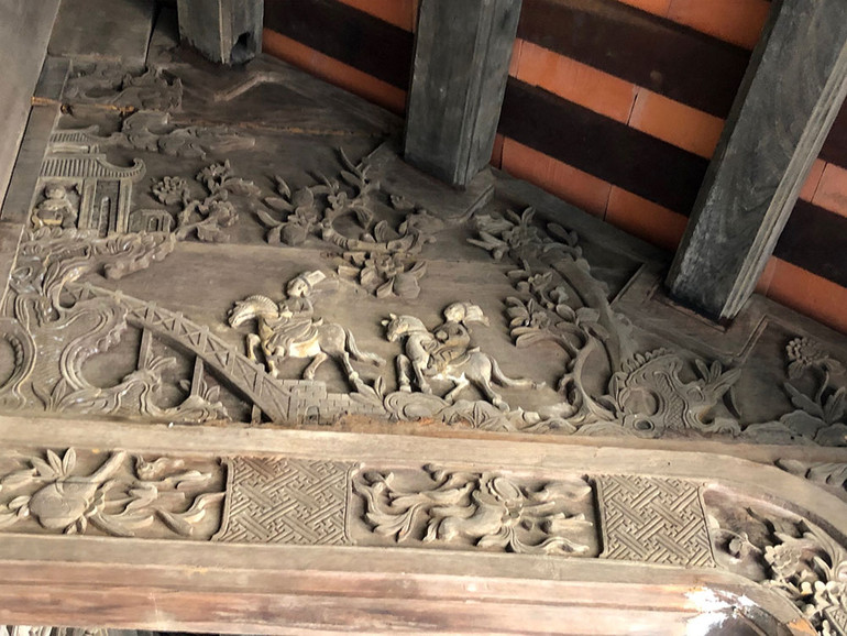 Ngắm những bức chạm tuyệt đẹp ở chùa Bối Khê ảnh 5 Ngắm những bức chạm tuyệt đẹp ở chùa Bối Khê ảnh 5