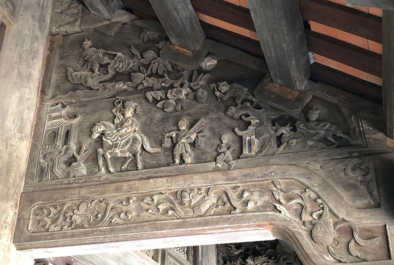 Ngắm những bức chạm tuyệt đẹp ở chùa Bối Khê ảnh 4 Ngắm những bức chạm tuyệt đẹp ở chùa Bối Khê ảnh 4