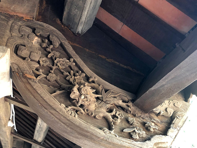 Ngắm những bức chạm tuyệt đẹp ở chùa Bối Khê ảnh 7 Ngắm những bức chạm tuyệt đẹp ở chùa Bối Khê ảnh 7