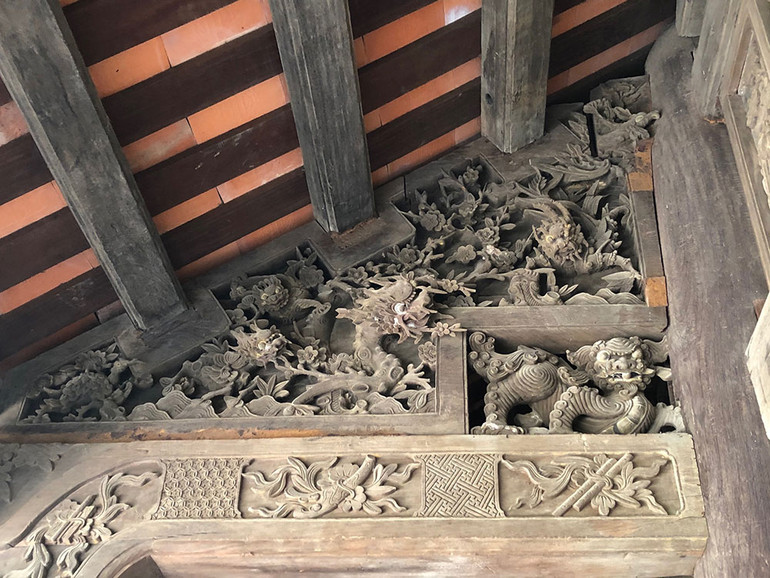 Ngắm những bức chạm tuyệt đẹp ở chùa Bối Khê ảnh 6 Ngắm những bức chạm tuyệt đẹp ở chùa Bối Khê ảnh 6