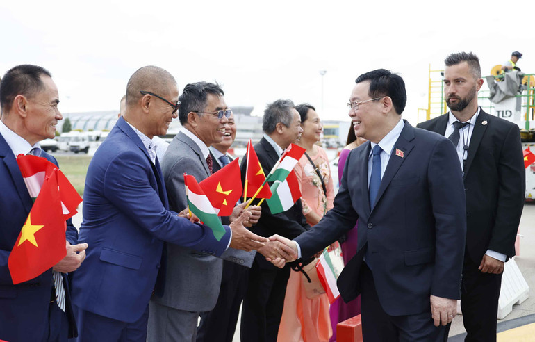 Chủ tịch Quốc hội Vương Đình Huệ thăm chính thức Hungary -0