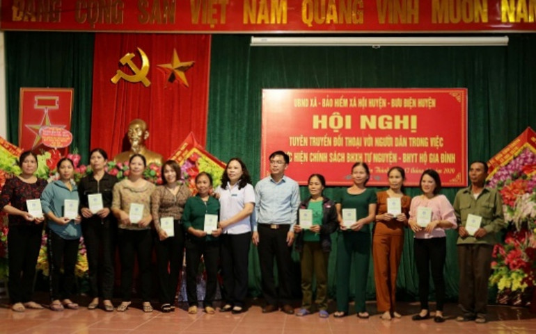 Chìa khóa thành công trong phát triển BHXH tự nguyện ở Yên Thành (Nghệ An) -0