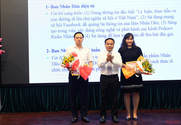 Báo Nhân Dân tổ chức Ngày đổi mới sáng tạo lần thứ nhất ảnh 5 Báo Nhân Dân tổ chức Ngày đổi mới sáng tạo lần thứ nhất -0