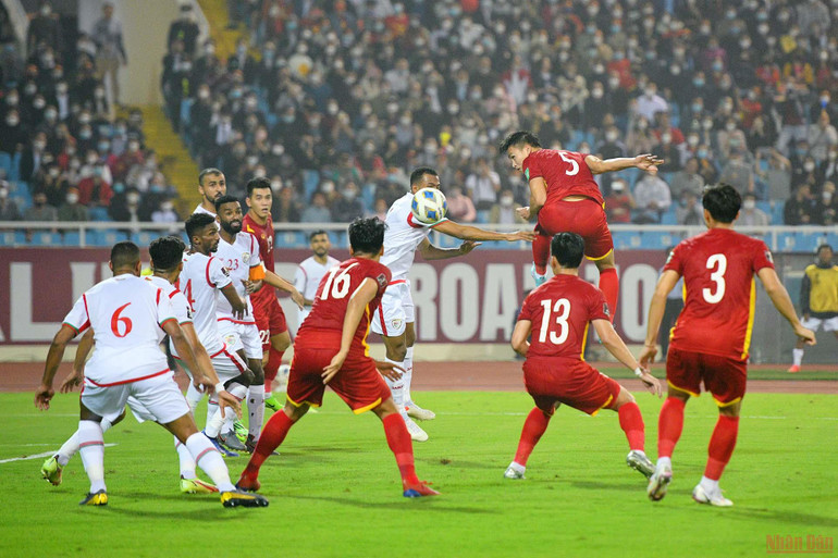 Đội tuyển Việt Nam thua tối thiểu Oman ở trận lượt về -0