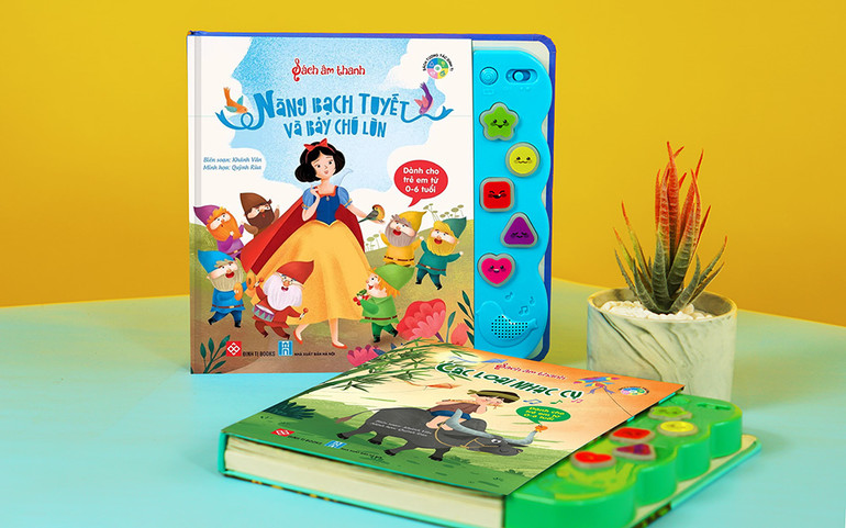 Trải nghiệm thú vị với sách âm thanh -0