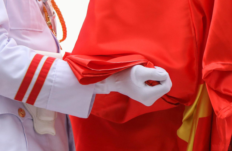 Cận cảnh lễ thượng cờ các Đoàn thể thao dự SEA Games 31 -0