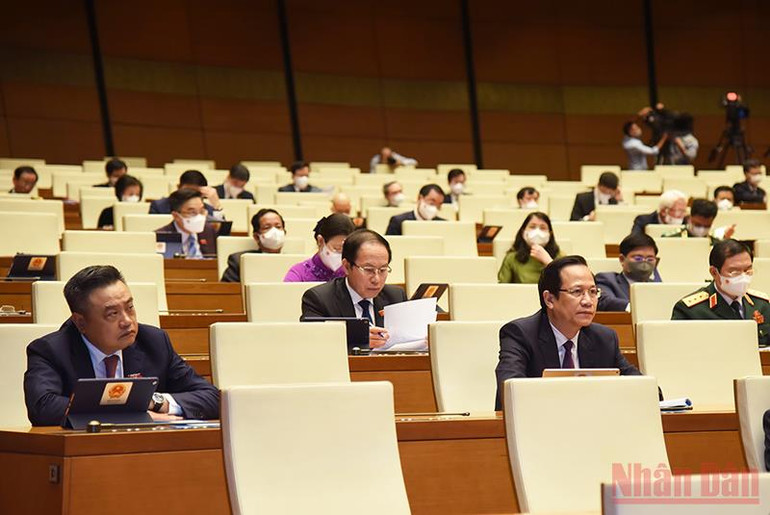 Trọng thể lễ khai mạc Kỳ họp thứ hai, Quốc hội khóa XV -7