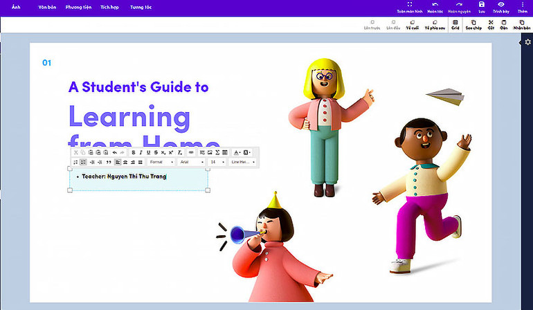 Sinh viên xây dựng hệ thống bài giảng tương tác trực tuyến công nghệ cao -0