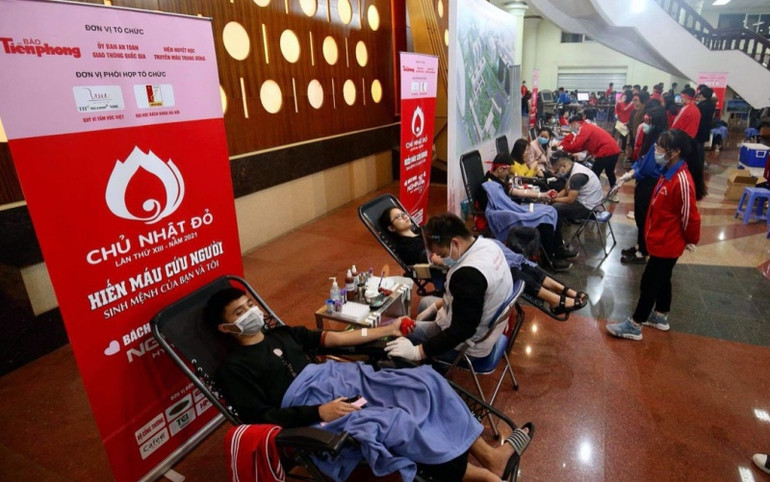 Khai mạc chương trình hiến máu “Chủ nhật đỏ” -0