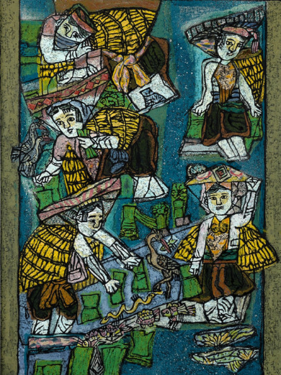 Triển lãm tác phẩm của ba gương mặt họa sĩ đồ họa nổi tiếng -0