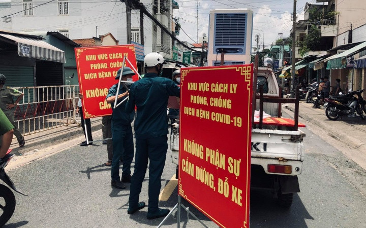 Đồng Nai dỡ bỏ cách ly khu dân cư đường Hồ Văn Đại -0