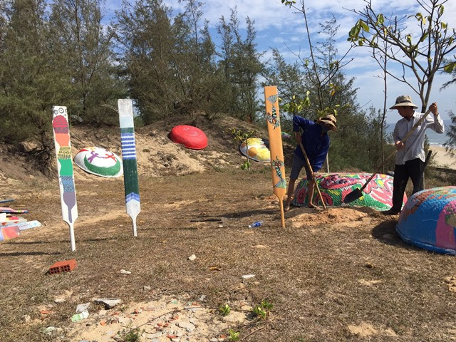 Bí ẩn, ngộ nghĩnh “Làng bích họa Tam Thanh” ảnh 7