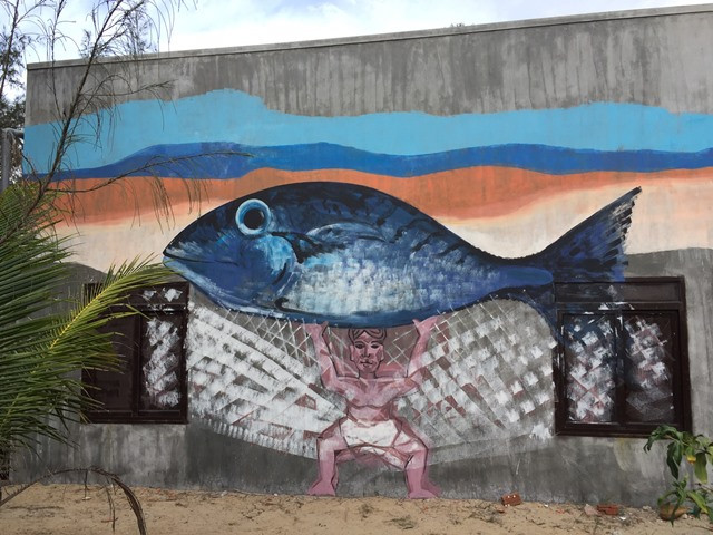 Bí ẩn, ngộ nghĩnh “Làng bích họa Tam Thanh” ảnh 5