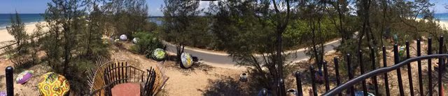 Bí ẩn, ngộ nghĩnh “Làng bích họa Tam Thanh” ảnh 10 Bí ẩn, ngộ nghĩnh “Làng bích họa Tam Thanh” ảnh 10