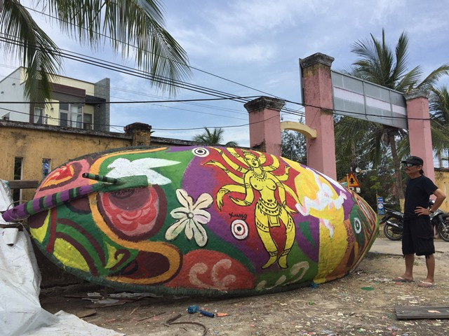 Bí ẩn, ngộ nghĩnh “Làng bích họa Tam Thanh” ảnh 2