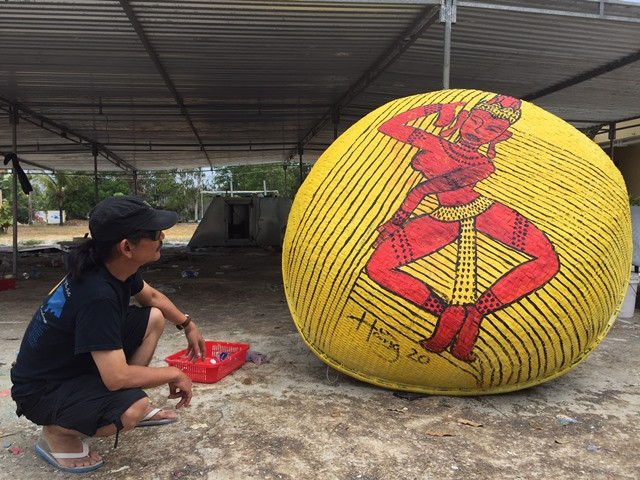 Bí ẩn, ngộ nghĩnh “Làng bích họa Tam Thanh” ảnh 4