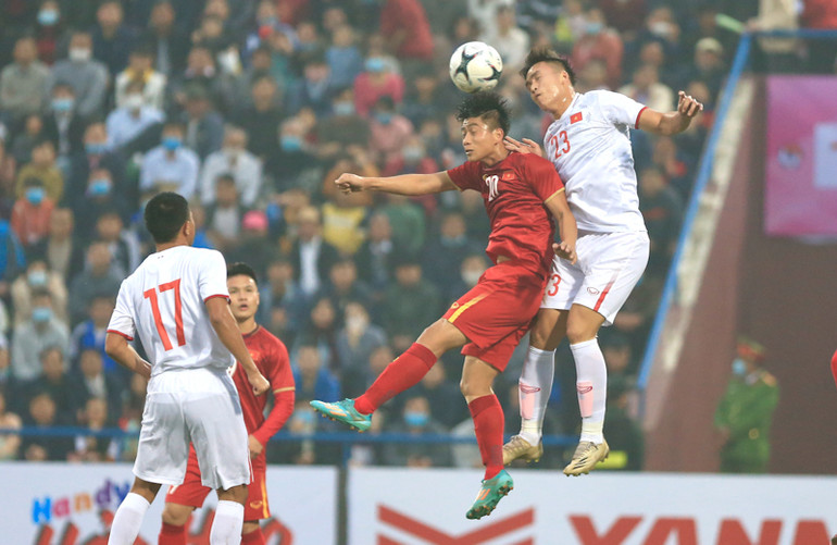  ĐTQG và U22 Việt Nam bất phân thắng bại -0