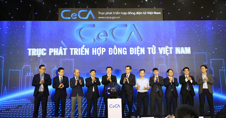 Chính thức ra mắt Trục phát triển hợp đồng điện tử Việt Nam (CeCA). Đẩy mạnh phát triển hợp đồng điện tử -0