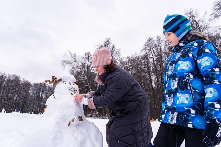 Tuyết phủ trắng Moscow -1