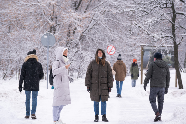 Tuyết phủ trắng Moscow -1